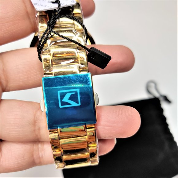 NWT CURREN MENS GOLDTONE WATCH - Picture 7 of 11